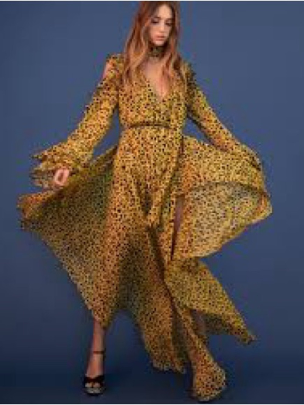 DvF Silk Wrap Dress, size 10-12